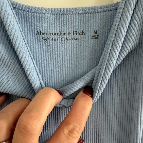 [Abercrombie & Fitch] Ribbed Spaghetti Strap Dress - Picture 5 of 5